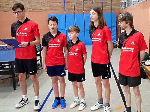 von links: Dominik, Maximilian, Arne, Arved, Daniel Image