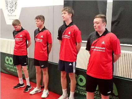 von links: Constantin, Florian, Julian, Robby Image